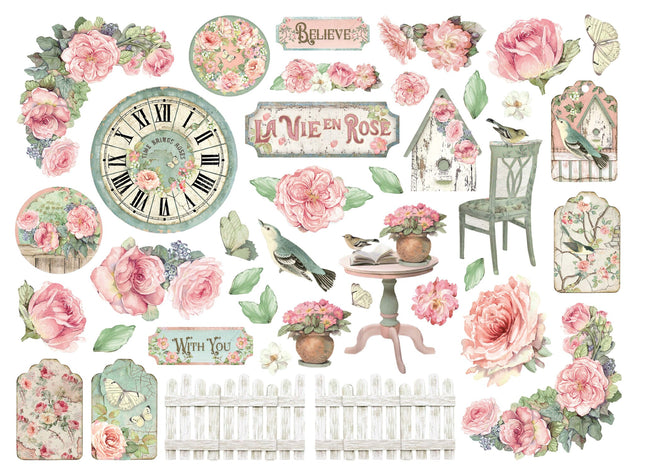 Stanzteile assortiert - House of Roses