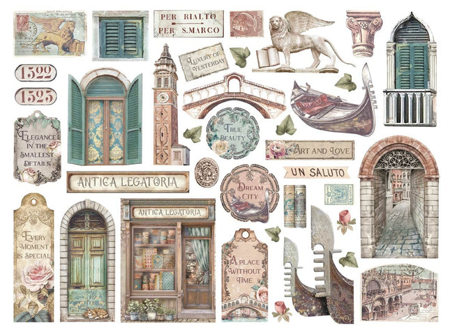Verschiedene Die Cuts - Venice City of Art