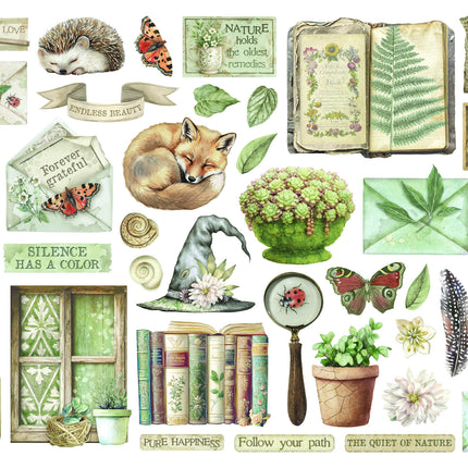 Stanzteile gemischt - Herbarium Silvae