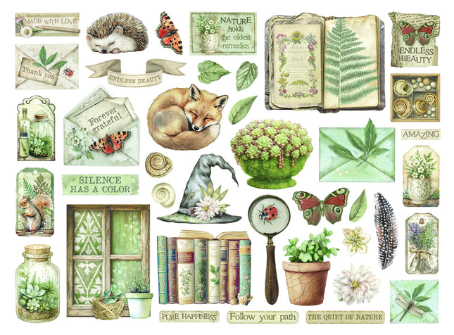 Stanzteile gemischt - Herbarium Silvae