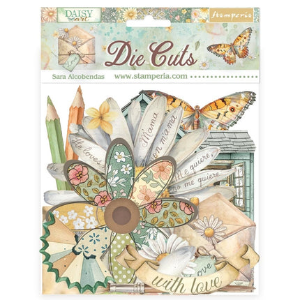 Verschiedene Stanzteile - Daisy Art