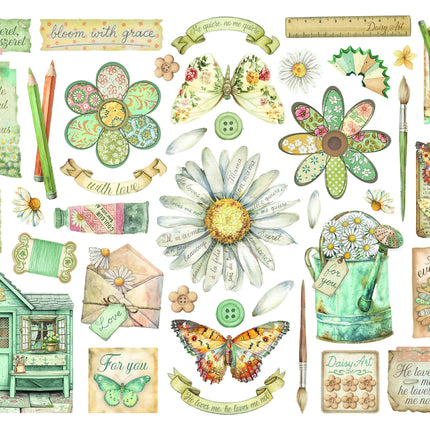 Verschiedene Stanzteile - Daisy Art