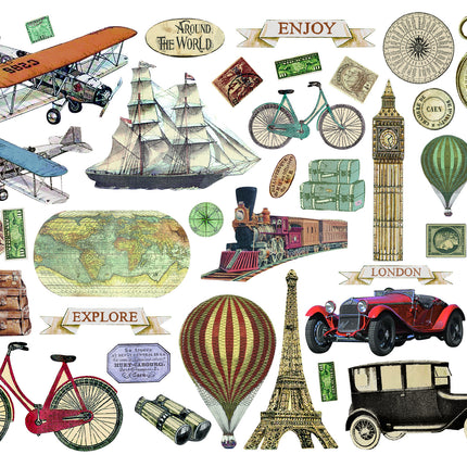 Stanzteile gemischt - Around the world
