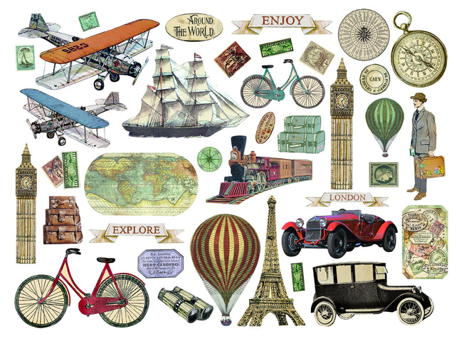 Stanzteile gemischt - Around the world