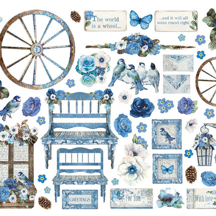 Stanzteile gemischt - Blue Land