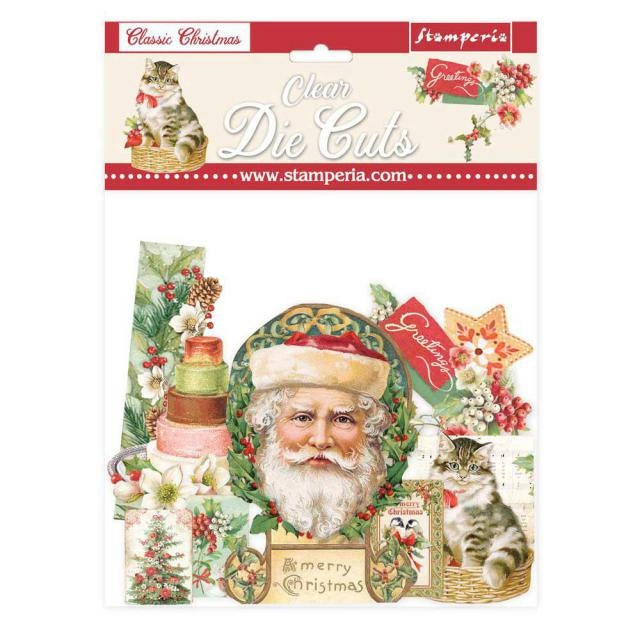 Klare Stanzteile - Klassische Weihnachten