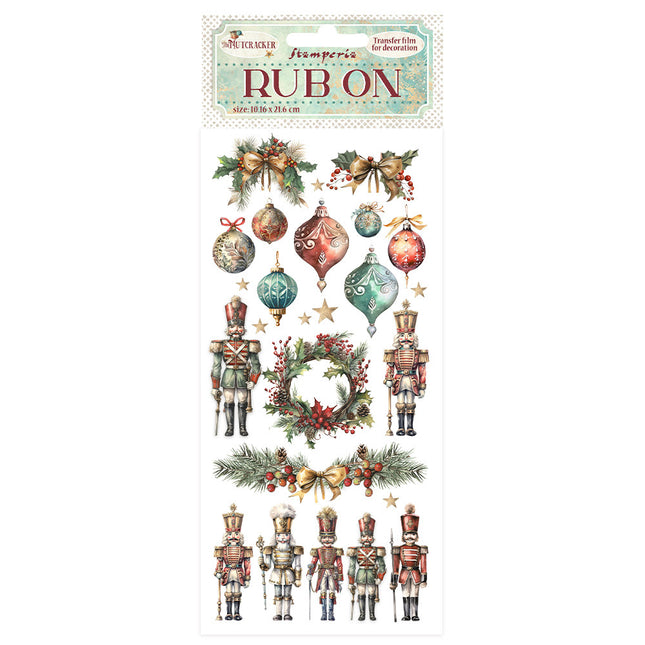 Rub-on 10,16x21,6 cm - Der Nussknacker Soldaten