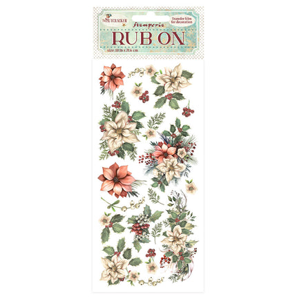 Rub-on 10,16x21,6 cm - Der Nussknacker Weihnachtsstern