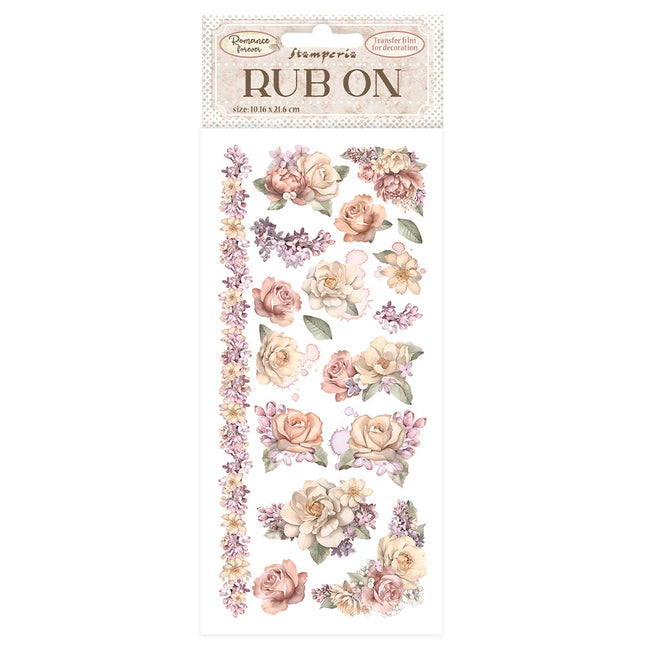 Rub-on cm 10,16x21,6 - Romance Forever Rosen