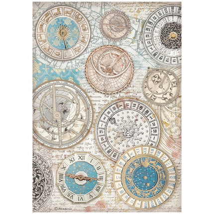 A4 Reispapier verpackt - Venice City of Art Tierkreiszeichen