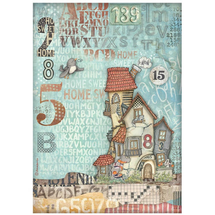 A4 Reispapier-Packung - Furry Friends Haus