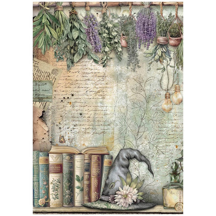 A4 Reispapier verpackt - Herbarium Silvae Bücher