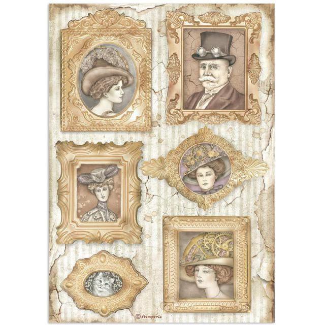 A4 Reispapier-Packung - Lady Vagabond Lifestyle Rahmen