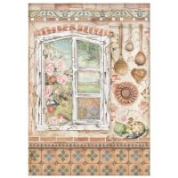A4 Reispapier-Packung - Casa Granada Fenster