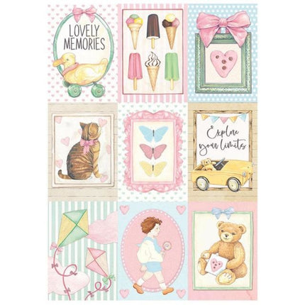 A4 Reispapier-Packung - DayDream Kleine Karten