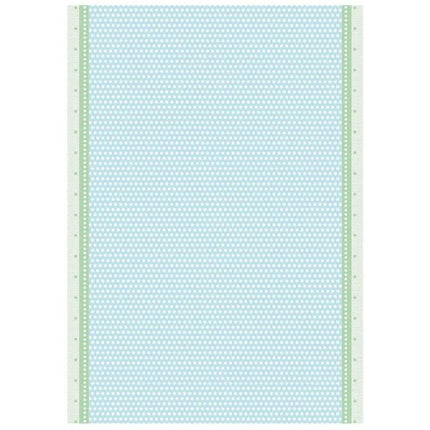 A4 Reispapier-Packung - DayDream Struktur Blau