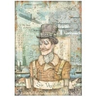 A4 Reispapier verpackt - Sir Vagabond Aviator Bild