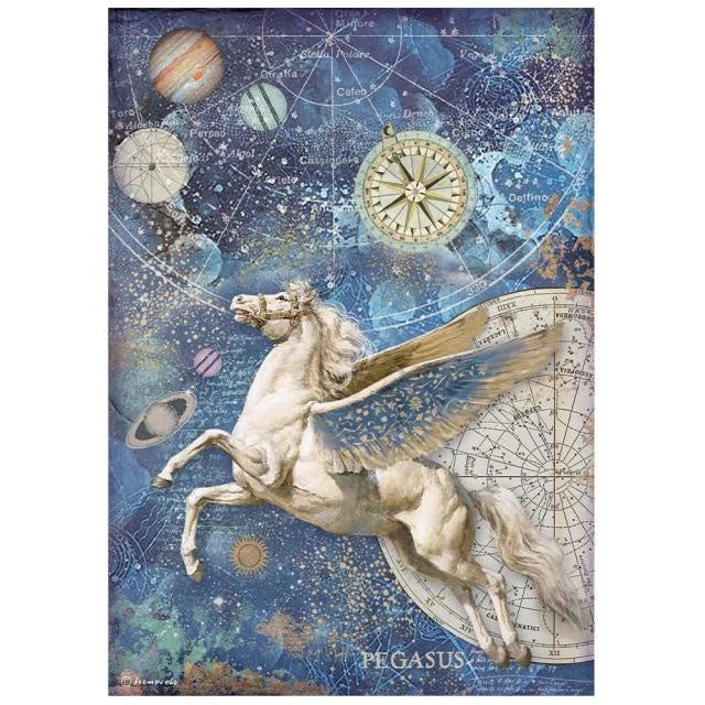 A4 Reispapier Packung - Cosmos Infinity Pegasus