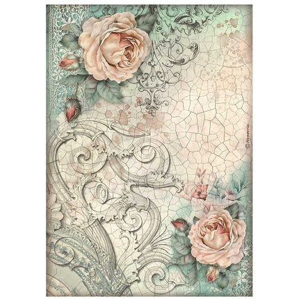 Auswahl 6 Reispapier A4 - Brocante Antiques