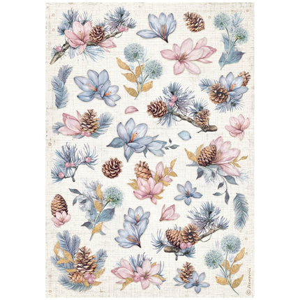 Auswahl 6 Reispapier A4 - Create Happiness Dewdrops