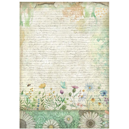 Auswahl 6 Reispapier A4 - Daisy Art