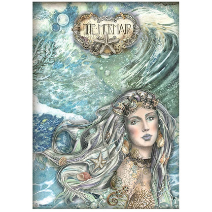 Auswahl 6 Reispapier A4 - Songs of the Sea