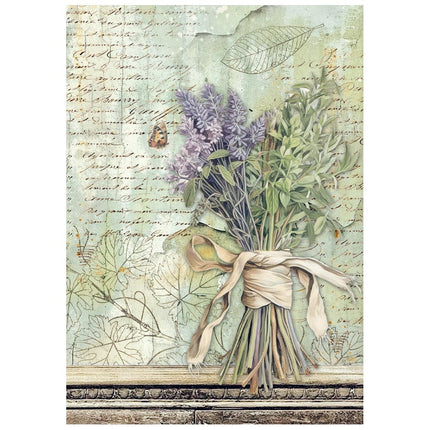 Mini Reispapier A6 8 Blatt Herbarium Silvae