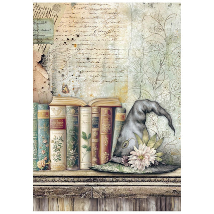Mini Reispapier A6 8 Blatt Herbarium Silvae