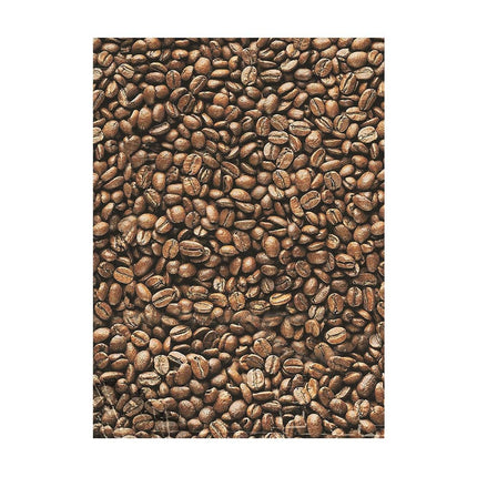 Auswahl 8 Reispapier A6 Hintergründe - Kaffee und Schokolade