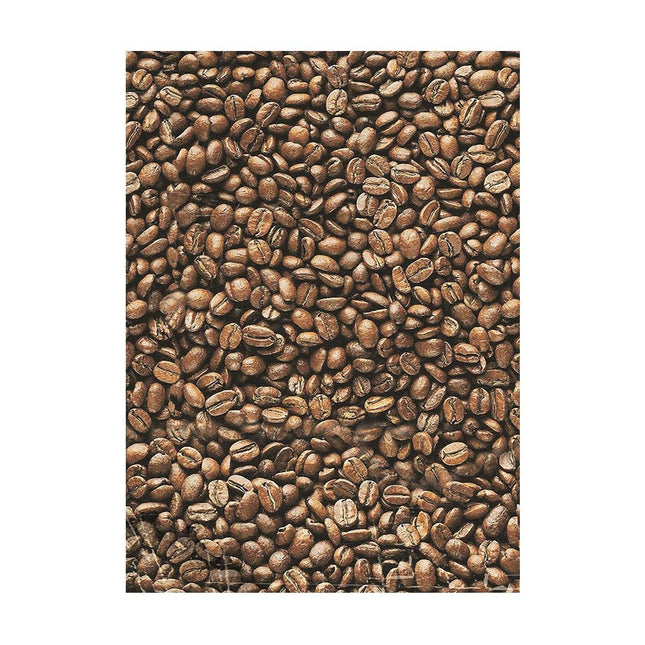 Auswahl 8 Reispapier A6 Hintergründe - Kaffee und Schokolade
