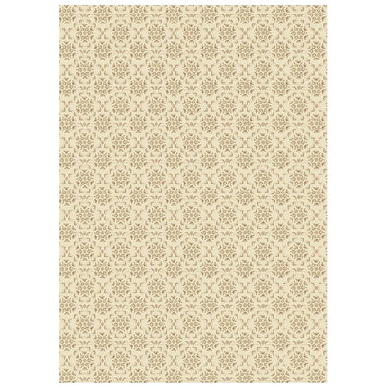 Printed 8 Rice paper A6 backgrounds selection for Art and Craft - Winter Magic