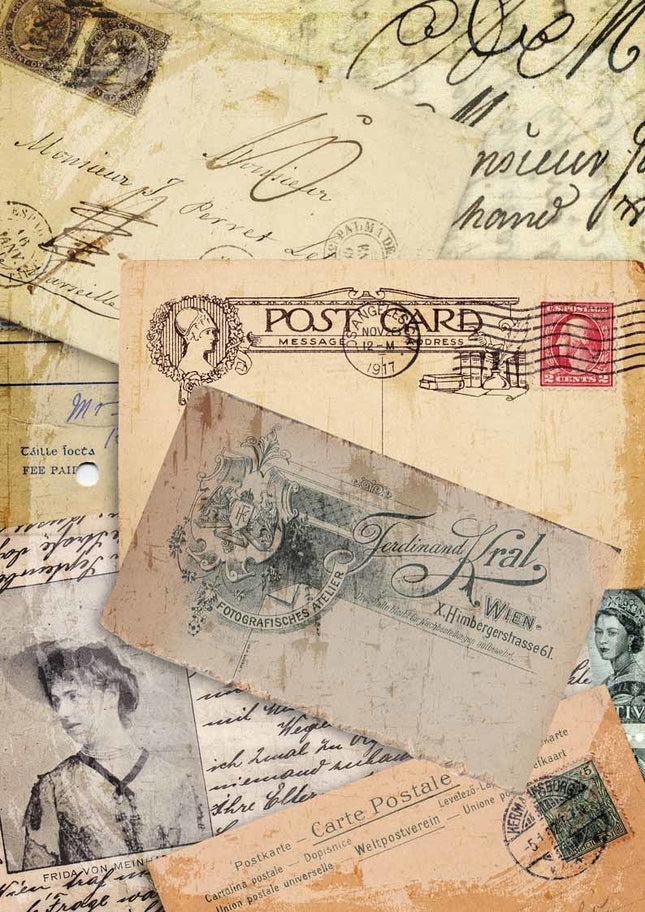 Postkarten-Collage A4