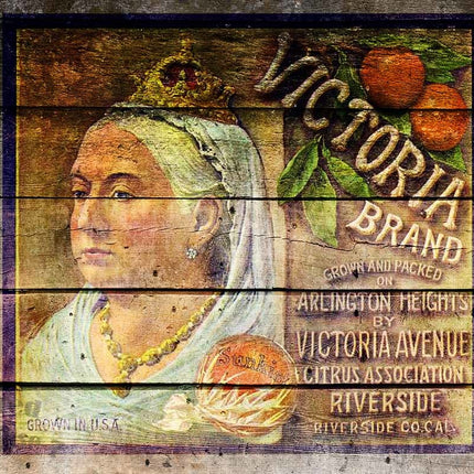 Victoria Marke Antike Kiste A4
