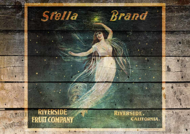 Stella Marke Antike Kiste A4
