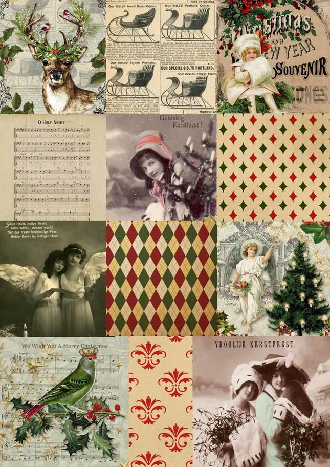 Weihnachtsquadrate A3