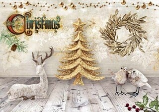 Weihnachten in der Hütte