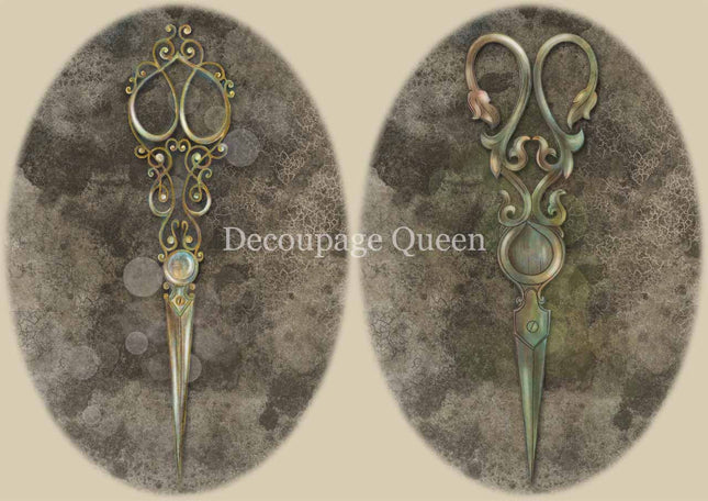 Dainty and the Queen - Schere A4