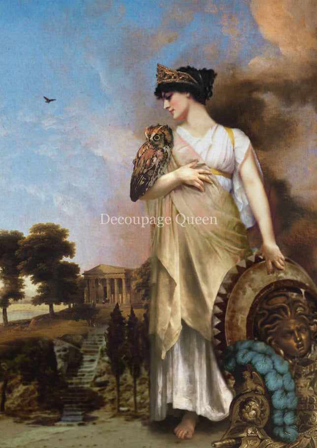 Howard David Johnson - Athene Göttin der Weisheit und Gerechtigkeit A4