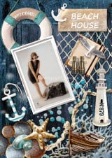 Decoupage Queen Beach House Memories A4