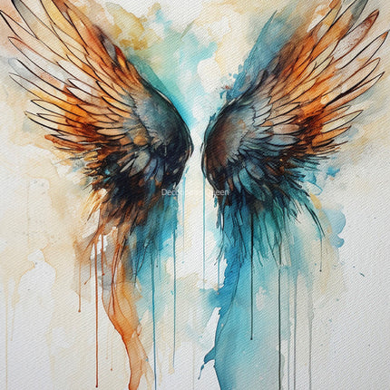 Decoupage Queen Andy Skinner Aquarellflügel I A4