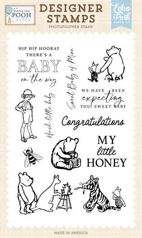 Winnie The Pooh Baby Designer Stempel Mein kleiner Honig