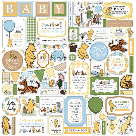 Winnie Puuh Baby Element Sticker