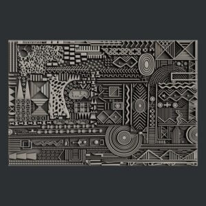 Zuri Form - Ägyptische Textur 1