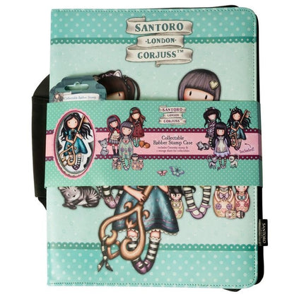 Gorjuss Aufbewahrungsbox + Curiosity Stempel & Taschenbogen