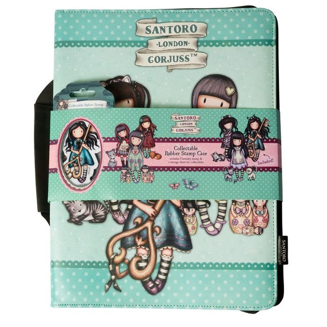 Gorjuss Aufbewahrungsbox + Curiosity Stempel & Taschenbogen