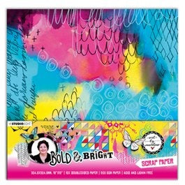Studio Light • Bold & Bright Scrap-Papier Hintergrund