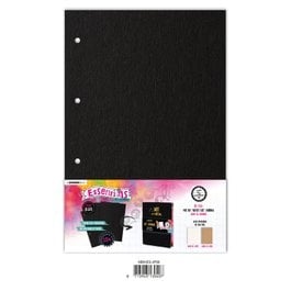 Studio Light • Essentials Nachfüllung für Das Künstlergrößen-Journal Schwarz