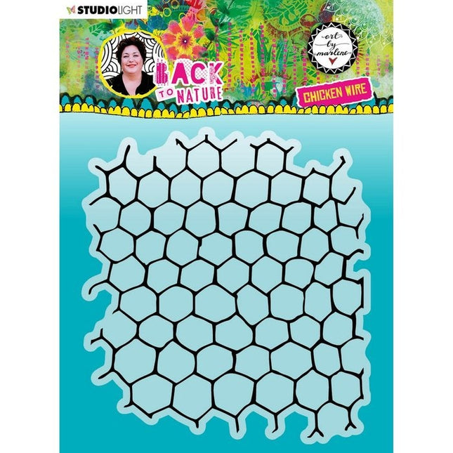 Studio Light • Back to Nature Clear Stempel Hühnerdraht