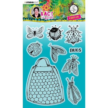 Studio Light • Back to Nature Clear Stempel Ein Insektenleben