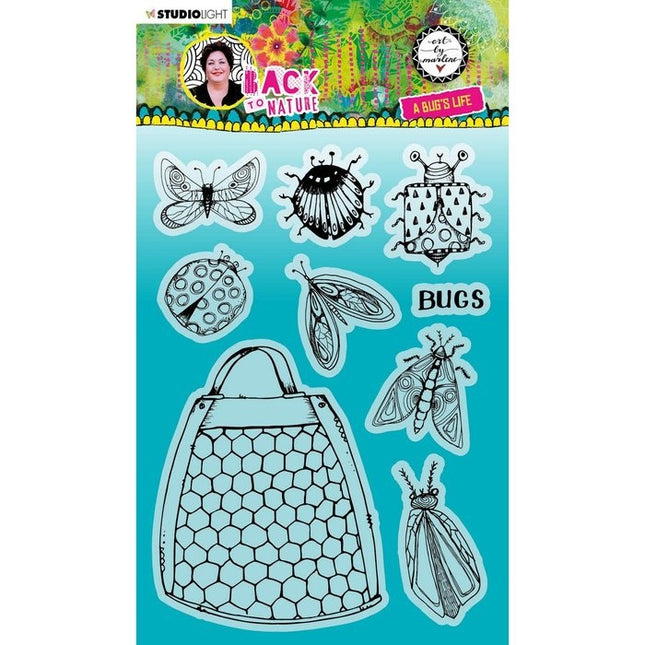 Studio Light • Back to Nature Clear Stempel Ein Insektenleben